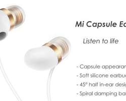 Παρουσίαση των Xiaomi Mi Capsule Half In-ear Earphones 45 Degrees Earphone