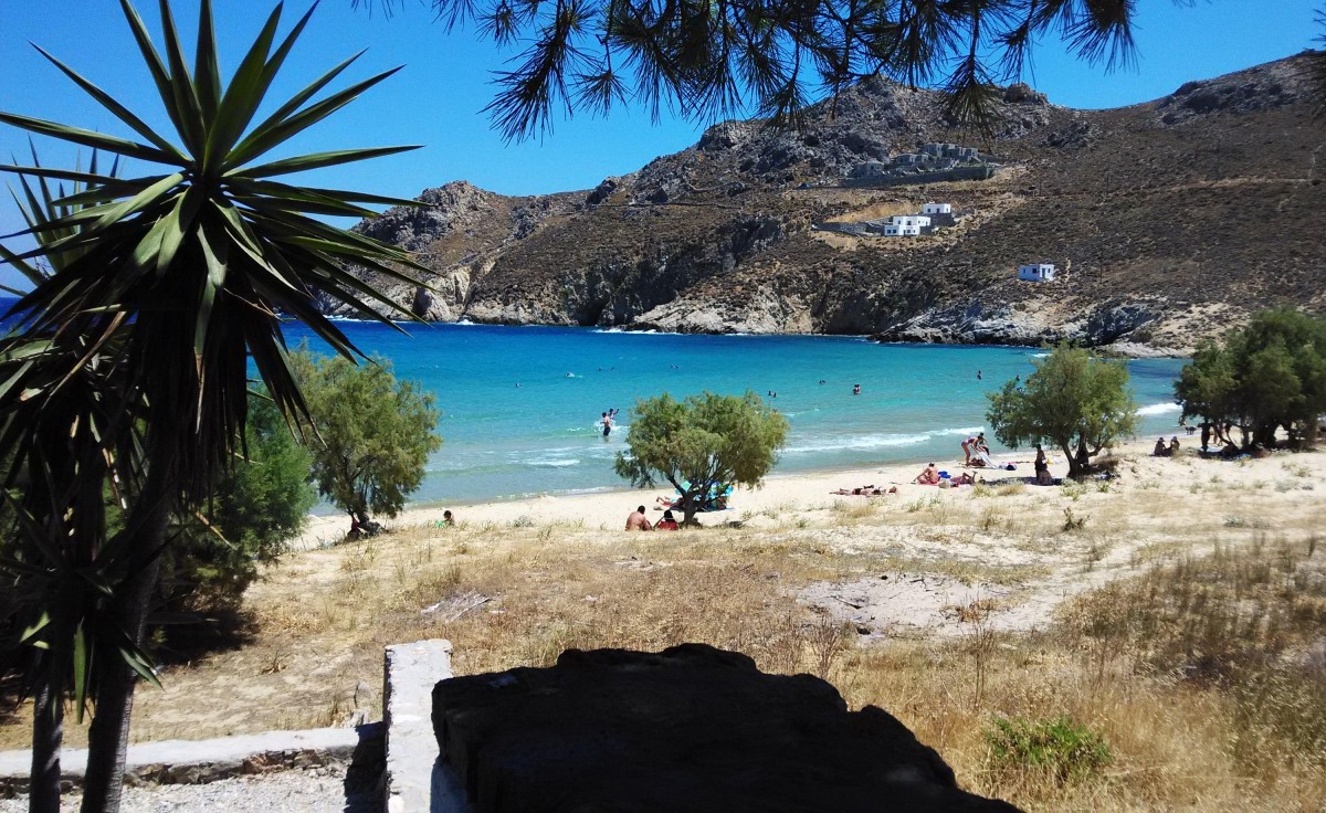 Παραλία Ψιλή Άμμος στην Σέριφο